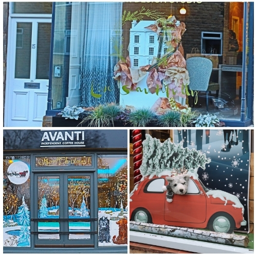 Festive Window Display