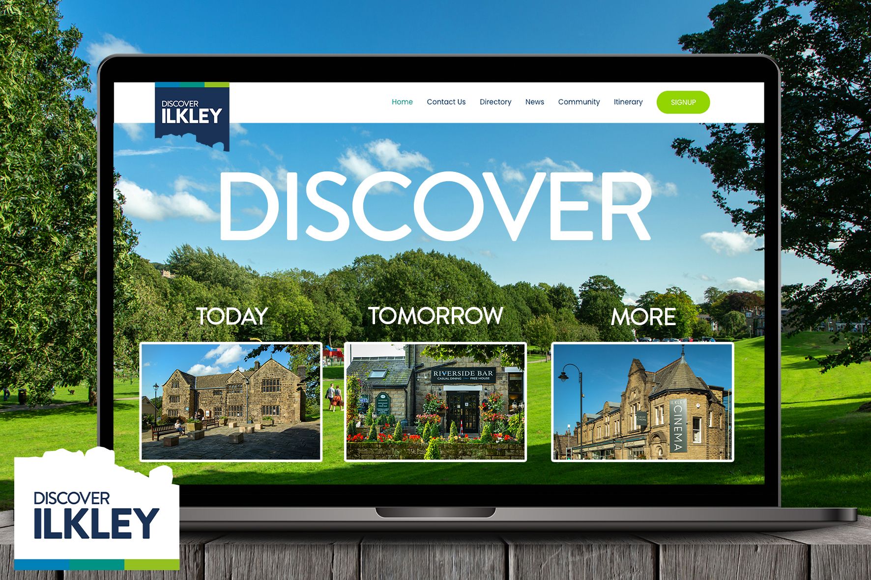 A new digital website for Ilkley