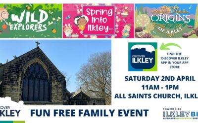 Family Event for the Discover Ilkley app launch