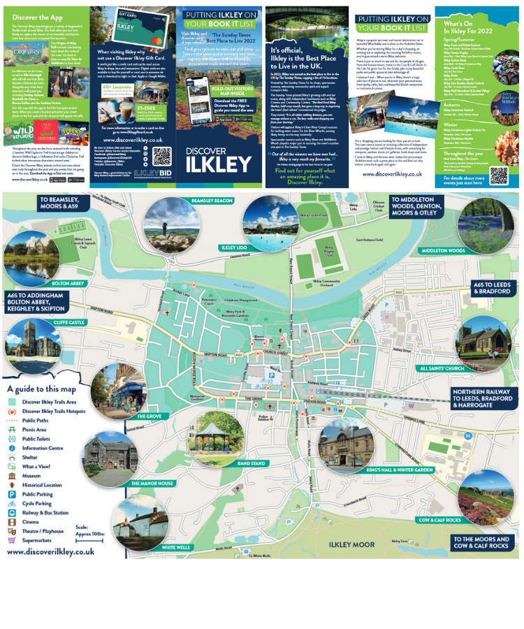 Ilkley Town Centre Map