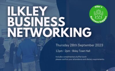 Ilkley Business Networking Event – Thursday 28th September 12pm – 2pm