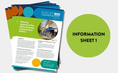 Info Sheet 1 – Plans for renewal of the Ilkley Business Improvement District