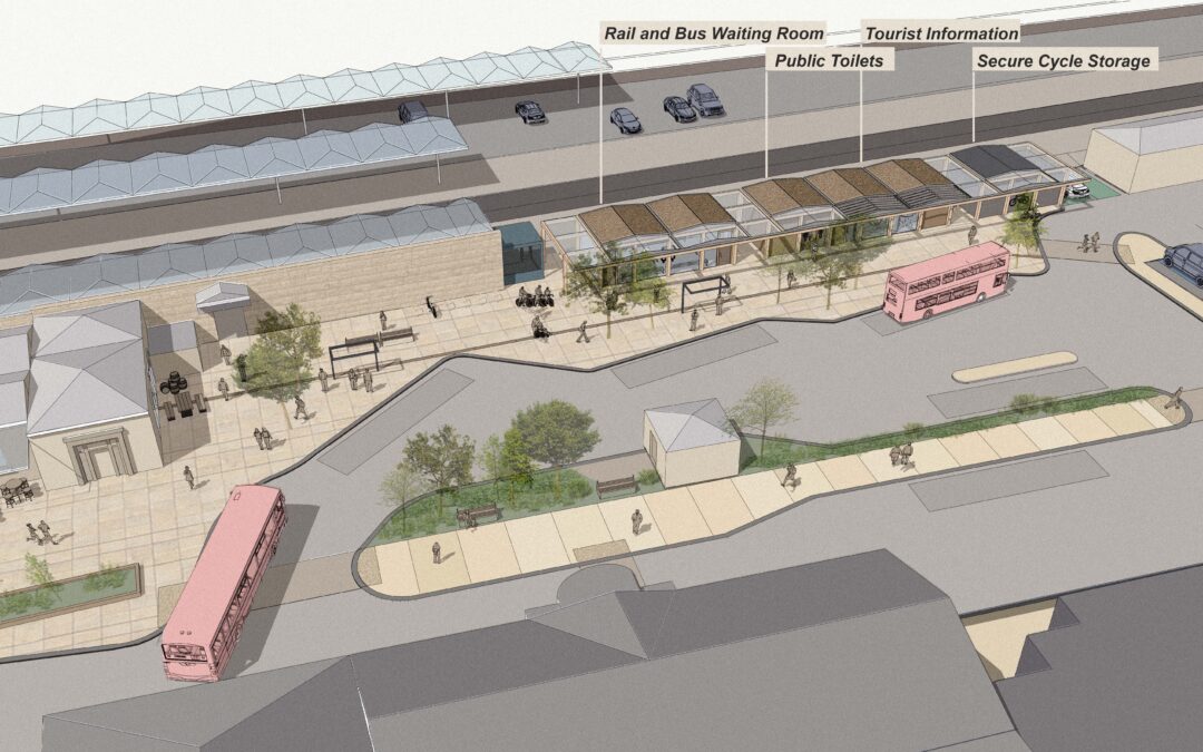 Designs for the future Ilkley Transport Hub